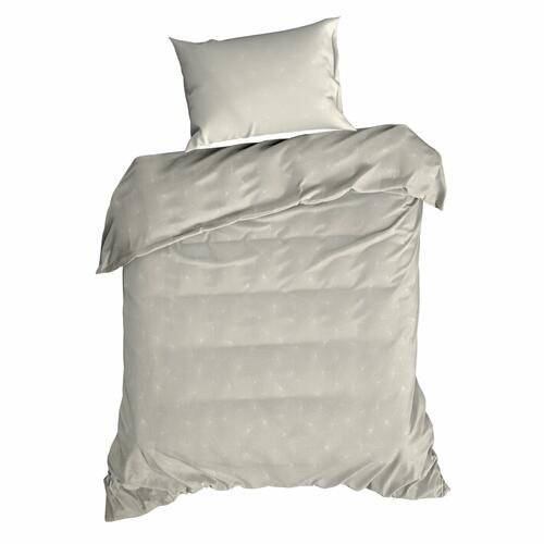 Bavlnené obliečky na posteľ s prírodným vzorom - Seville 2, prikrývka 140 x 200 cm + vankúš 70 x 90 cm